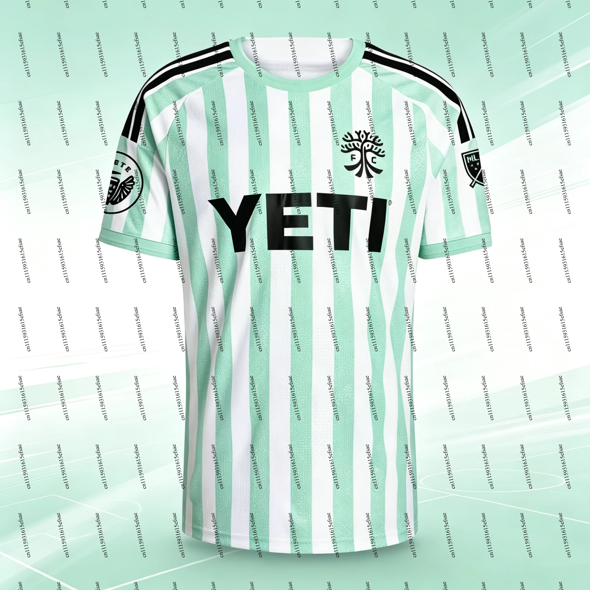 Camiseta Deportiva de Fútbol MLS Austin FC 2026, de Venta Caliente, Seca y Cómoda, Transpirable y Absorbente del Sudor, Camiseta de Manga Corta Unisex