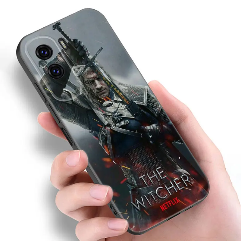 Game W-witchers Black Phone Case For Honor 70 90 200 Magic 4 5 6 Lite X5 X6A Plus X6S X7A X8A X8B X6 X7 X8 X9 4G X9A X9B 5G