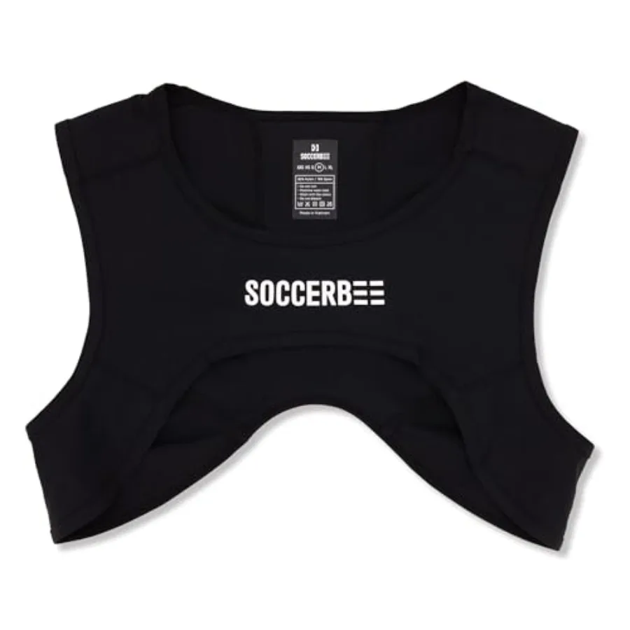 

SOCCERBEE X-Vest - GPS-трекер-жилет с открытым вырезом на груди для спортсменов командных видов спорта на открытом воздухе - футбол, регби и лакросс