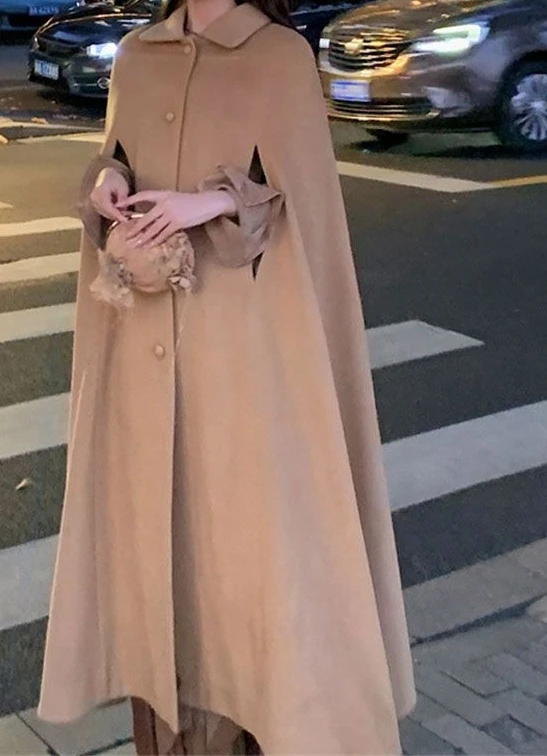 2025 Winter New Woolen Coat Fashion Style Coat Medium and Long Women's Edition