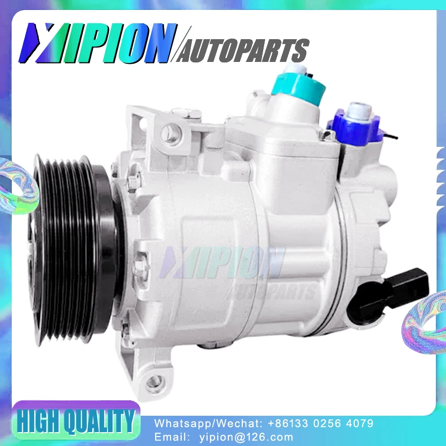 Air A/C AC Compressor for VW Transporter T5 Multivan Amarok CARAVELLE 7E0820803 7E0820803F 7E0820803J 7E0820803A 4371007471