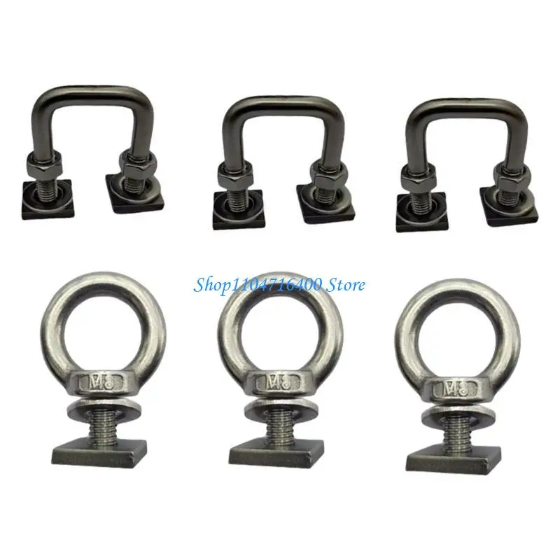 

Y1GD 6pc Eye T Slot Bolt Tie