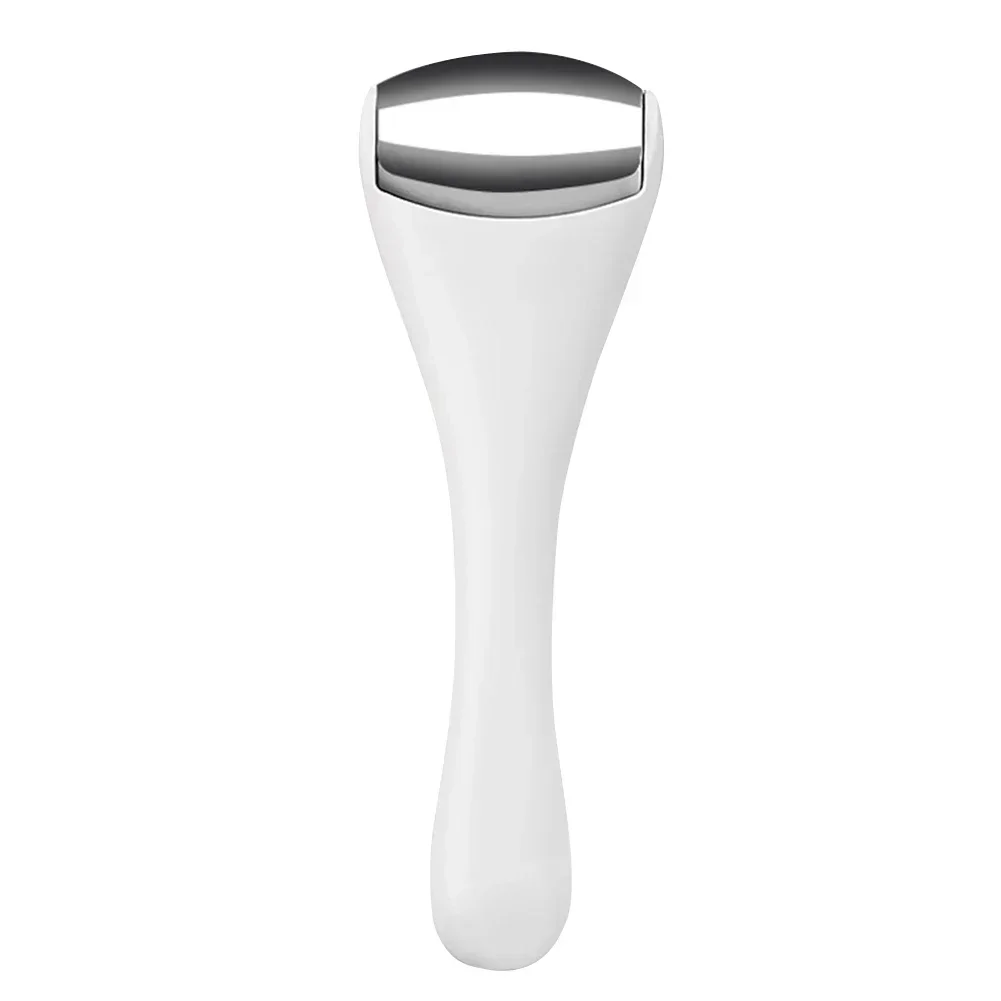 أسطوانة مثلجات معدنية للوجه ، فولاذ مقاوم للصدأ ، أبيض ، عين صغيرة ، أسطوانة للانتفاخ الصغير للعين ، أداة العناية بالبشرة ، 1 *