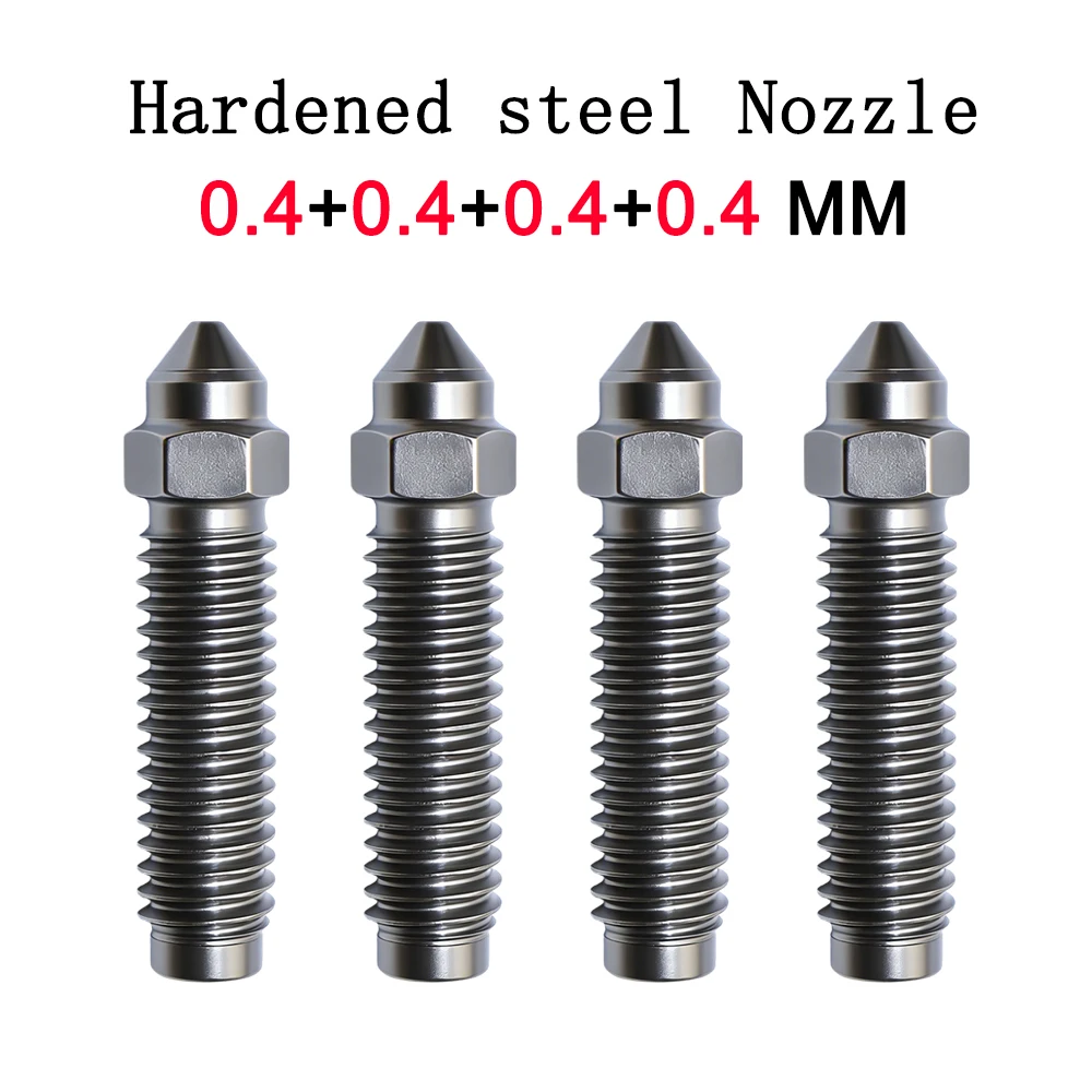 Upgrade Elegoo CC2 Hotend 0,2/0,4/0,6/0,8mm Montiertes Extruder-Hotend-Kit für Elegoo Centauri Carbon 2 Hot End / Centauri Nozzle