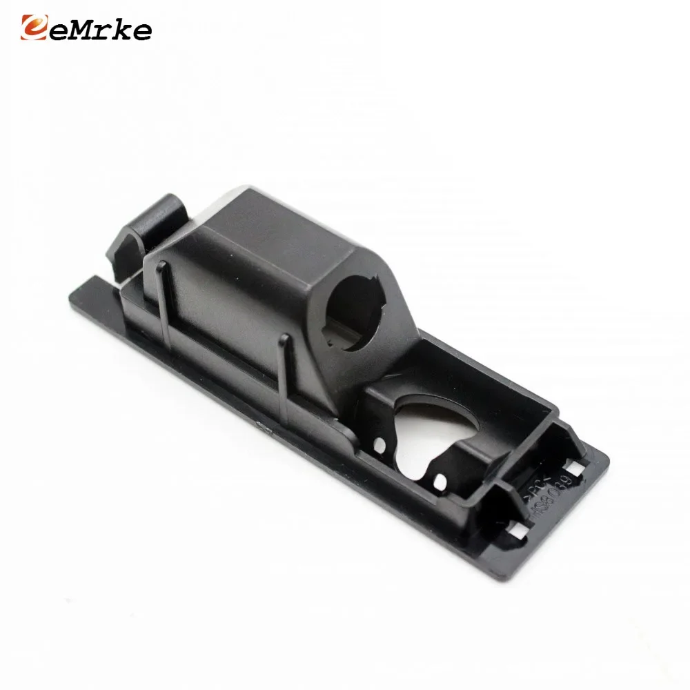 EEMRKE Car Camera Bracket Black Color License Plate Lights Housing for Fiat Marea Multipla Punto 500L Doblo Croma Tipo 365