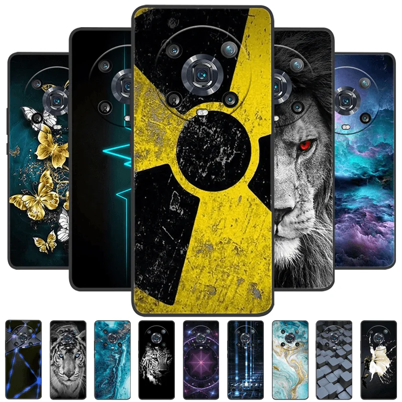 For Honor Magic4 Pro 5G Case LGE-NX9 Marble Shockproof Silicone TPU Thin Phone Cover For Huawei Honor Magic 4 Bumper Fundas