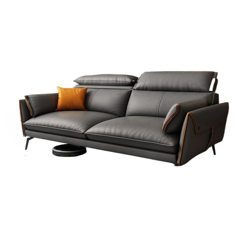 Technology cloth concubine sofa combination, modern simplicity, light luxury Italian style, corner fabric latex sofa
