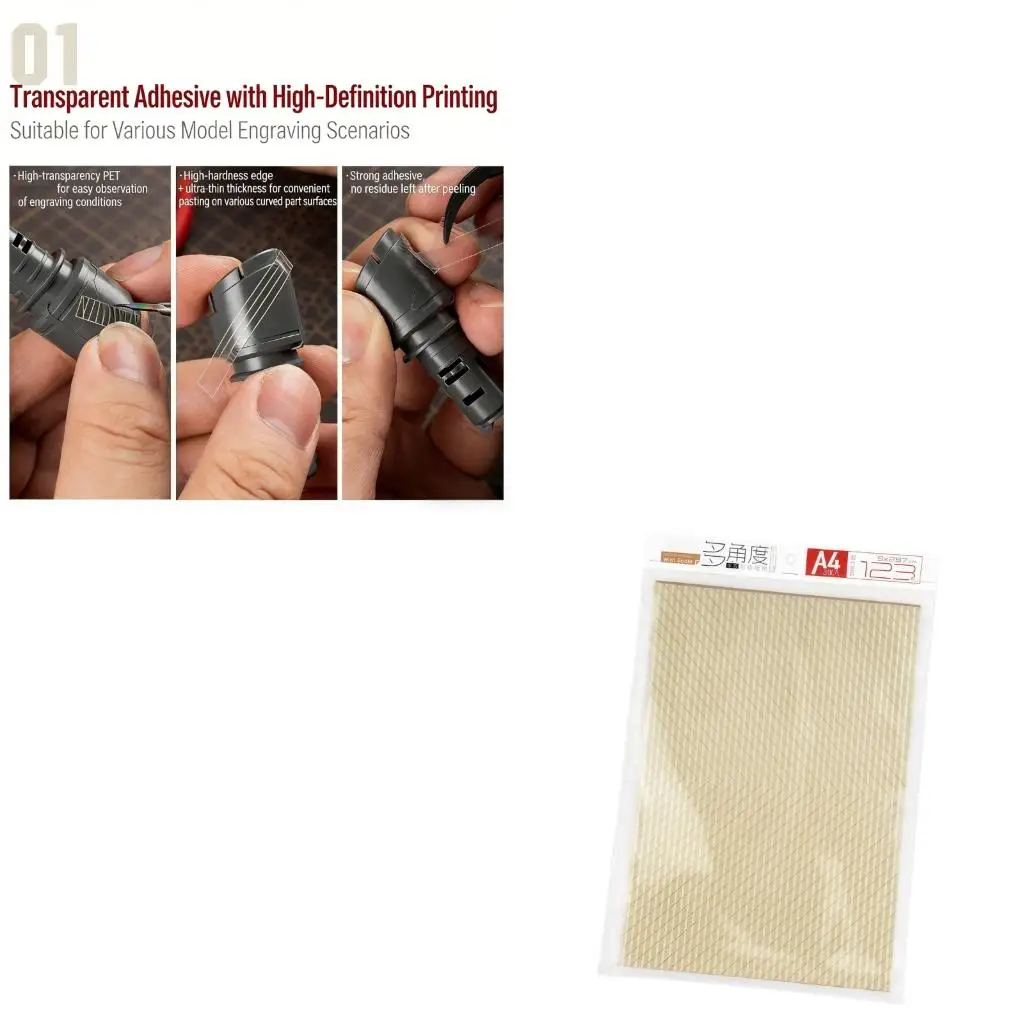 Positioning Adhesive Tape MultiAngle Design Scribing Tape For Crafting high quality