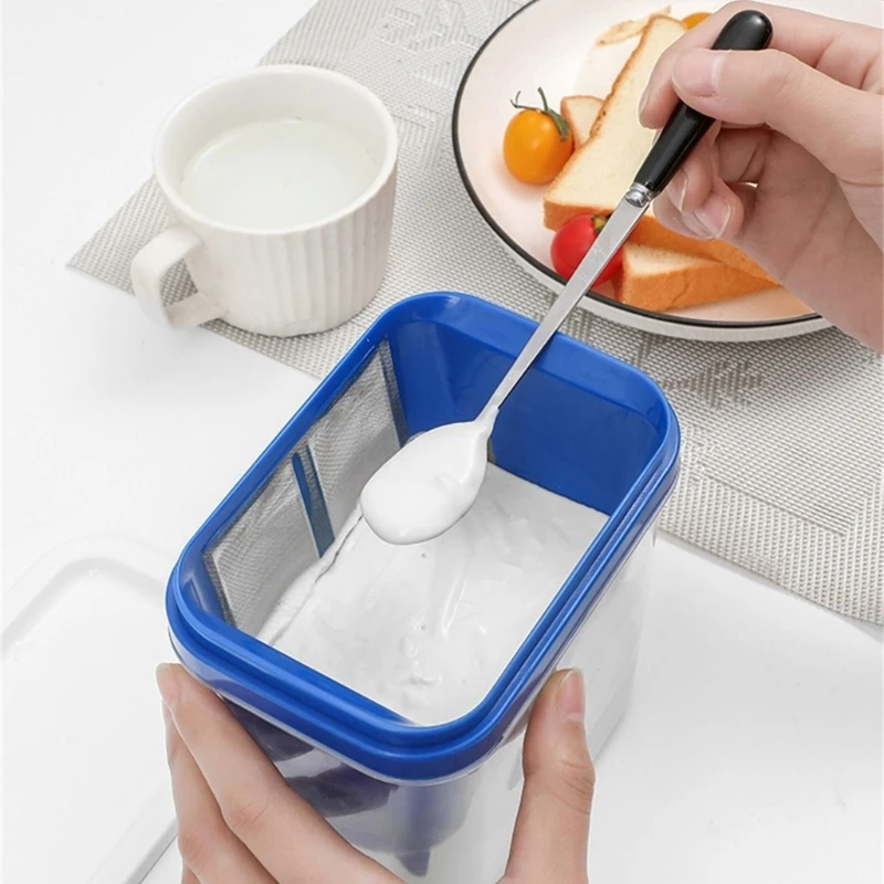 Colino per yogurt, colino per alimenti multiuso Colino per yogurt Latte noci Latte soia Drenaggio acqua Colino a fine