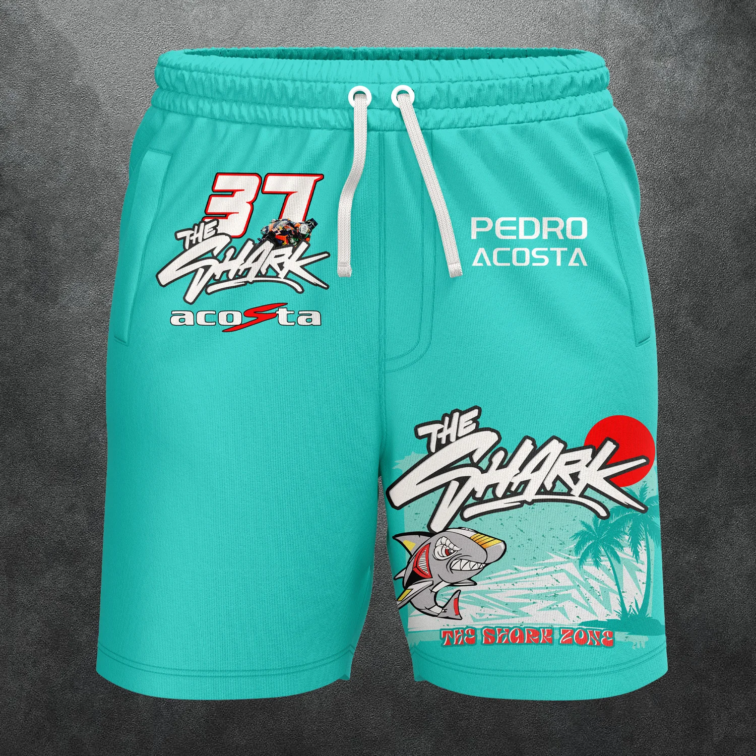 2026 New Model Best-selling Racing-themed Men's Shorts - Pedro Fashionable and Trendy Street-optimized Breathable Shorts