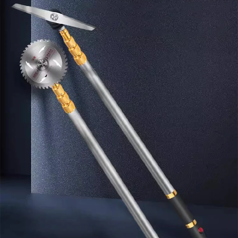 مقصات تشذيب كهربائية قابلة لإعادة الشحن مع أقطاب ممتدة، مقصات شجرة الفاكهة التلسكوبية، أداة تشذيب التحوط المحمولة على ارتفاعات عالية، #3