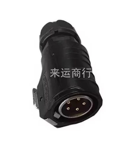 Scissor forklift handle plug, five pin round head male and female connector, high-altitude crane lift