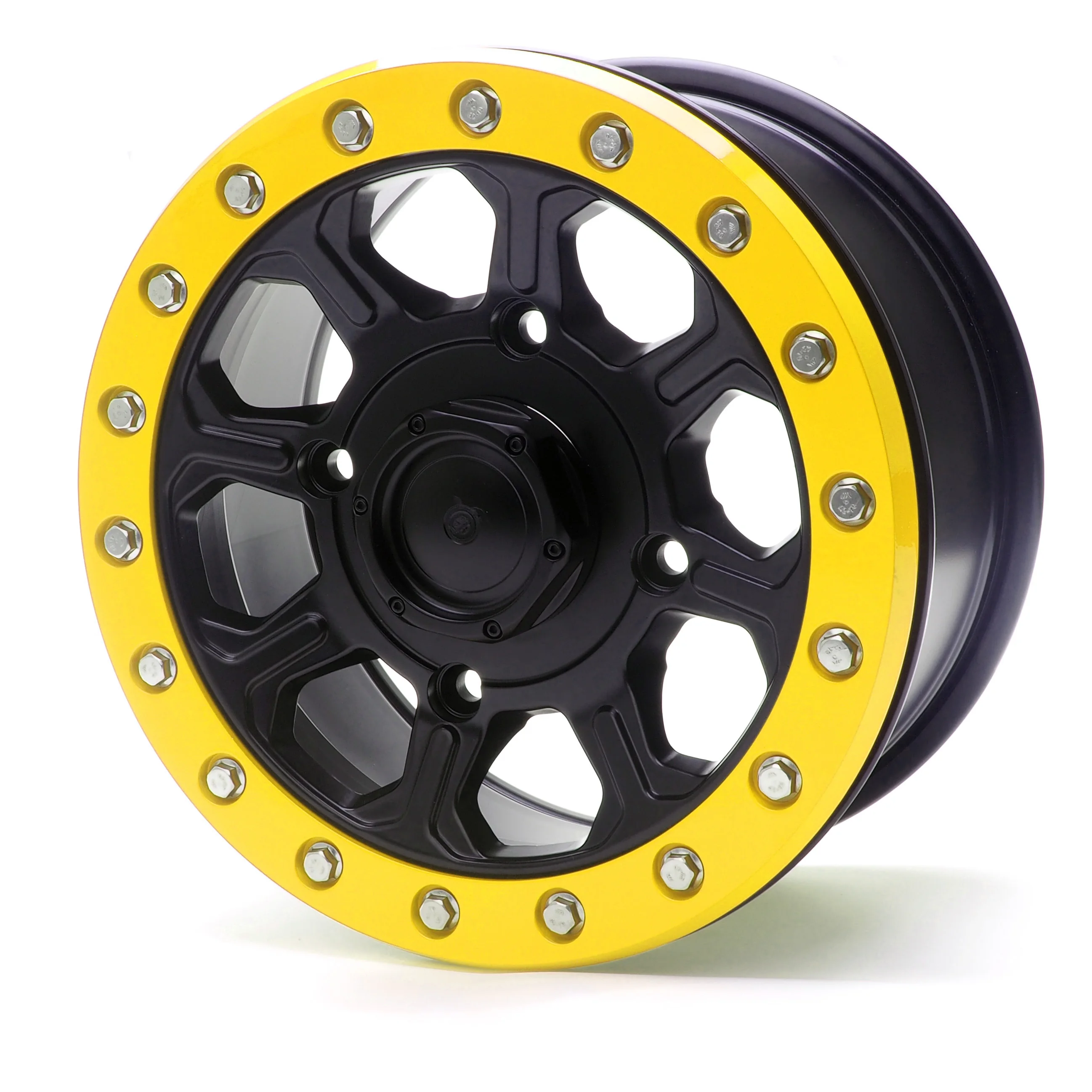 Refit ATV UTV Wheel for X3  4x156 4x136 High Quality Wholesale Black Alloy Wheel