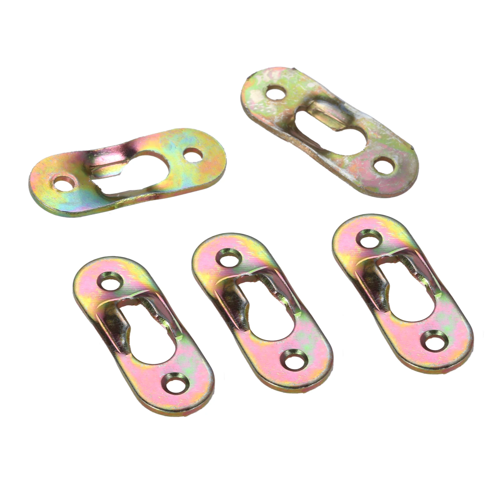 20Pcs Frame Hooks Multicolor Iron Picture Hangers Oil Painting Gourd Style Cabinet Mirror Hangers Fastener