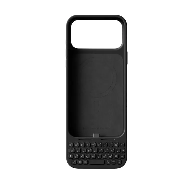 ABDE-Plug Play Mobile Keyboard Backlit Key For 17 Pro Max Controlled Page Flipping Protective Case