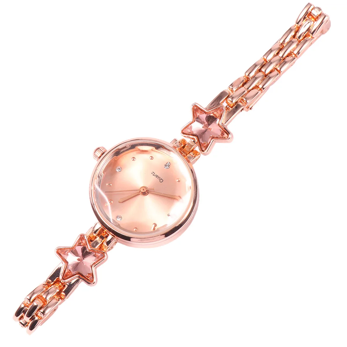 

Fashion 1Pc Women Watch Rhinestone Wrist Decoration Delicate Quartz Watches Waterproof Accessories Birthday Gift