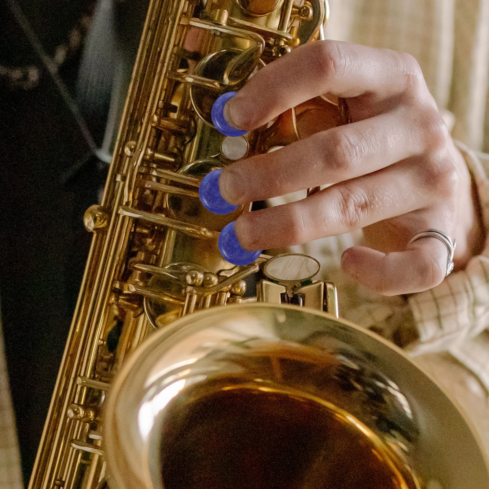 9 قطع من أبازيم الساكسفون الجميلة على شكل صدفة، عملية تدوم طويلاً، ديكور جذاب لمحبي الموسيقى