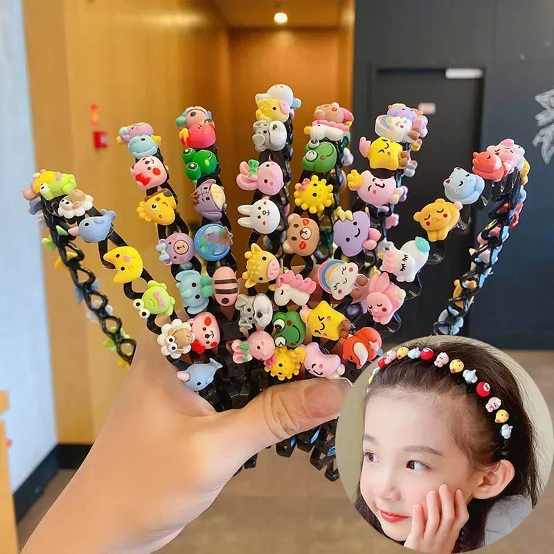 Hair Accessories for Girls Ties Headbands Band Bandeaux Scrunchie Bandana Fashion Haarband Korean Tiara Cheveux Fille Kids Cute