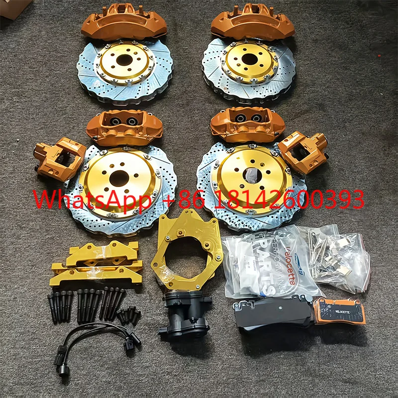 Big Aluminum Brake Calipers Custom 355mm Brake  6 Piston Brake Kit