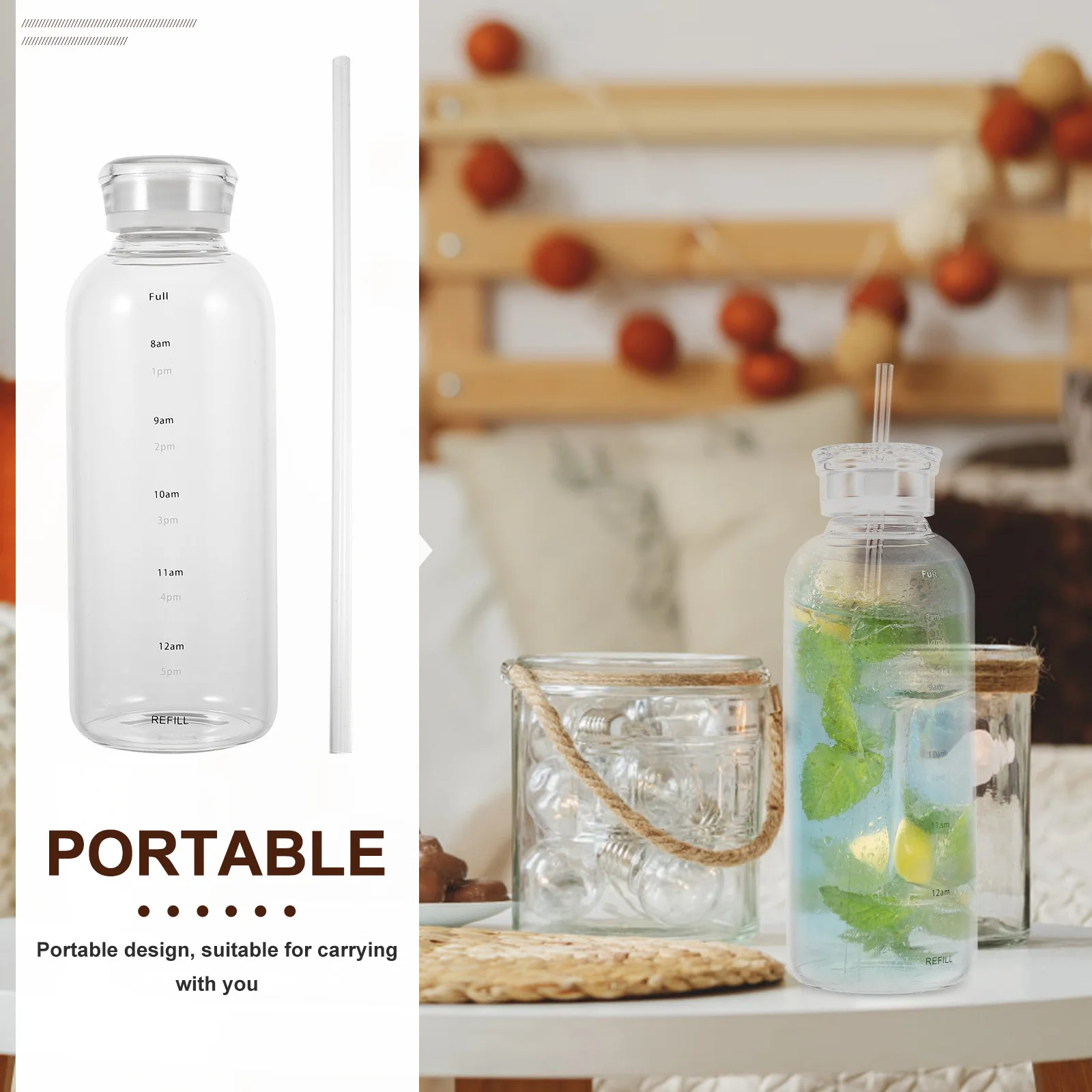 مجموعة واحدة من زجاجات المياه الرياضية عالية الجمالية ذات سعة كبيرة ومحمولة ومضادة للتسرب لصالة الألعاب الرياضية الخارجية واللياقة البدنية والمشي لمسافات طويلة والجري والتخييم