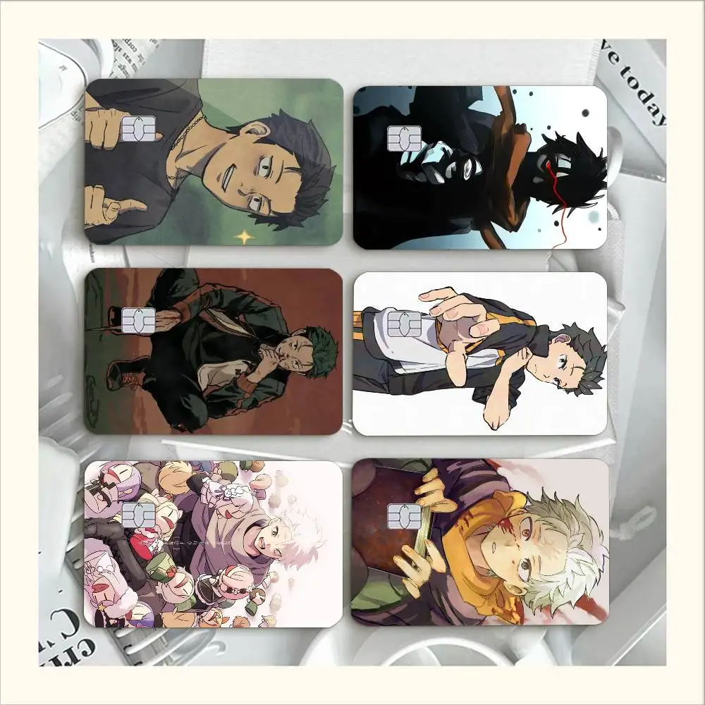Natsuki Subaru IF   Waterproof Film Skin Cover Credit Card Stickers Debit Front Bank Bus Pass