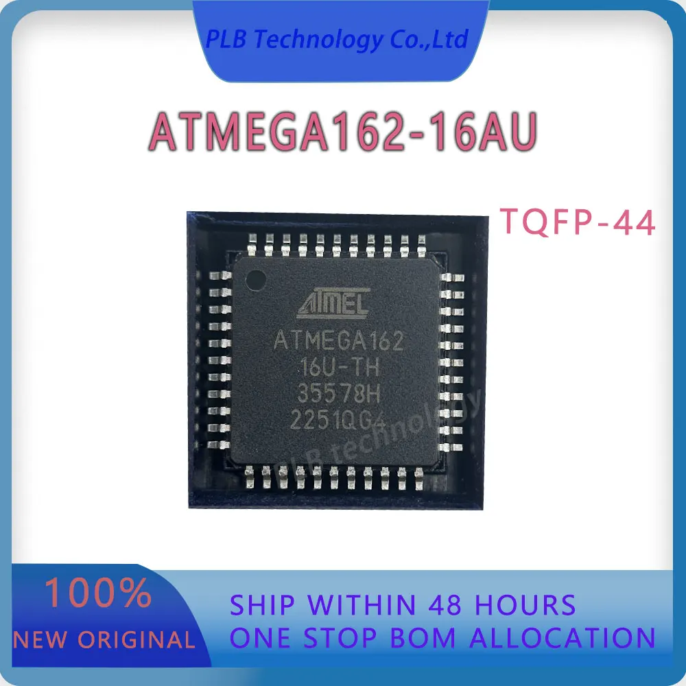 

Original ATMEGA162 Integrated Circuit ATMEGA162-16AU MCU 16kB Flash 0.5kB EEPROM 35 I/O Pins Electronic Stock IC Chip New