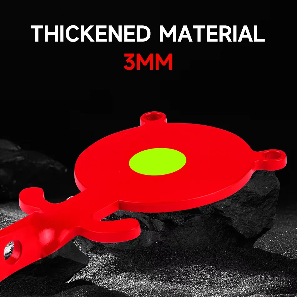 

Metal Bear Hanging Rotating Target - Portable Toy for BB Gun, Air Gun & Slingshot Outdoor Hunting Practice​