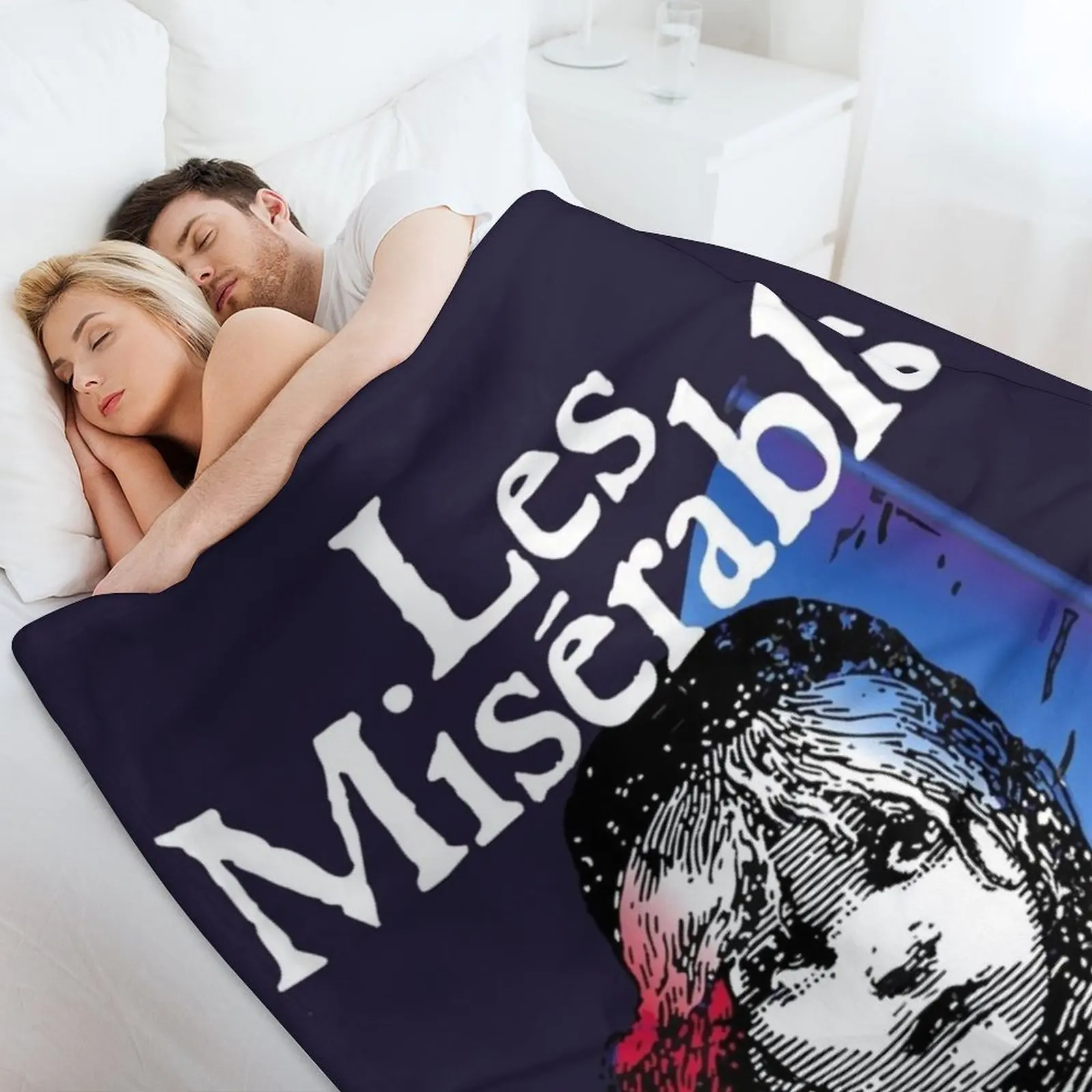 LES MISéRABLES رمي بطانية سرير للطفل بطانيات رمي مزخرفة لبطانيات الأرائك