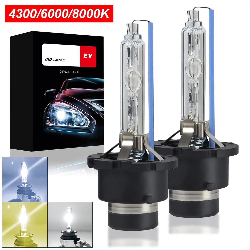 

35W 12V Automobiles Headlamps Super Bright Headlights D4S Xenon HID Car Bulb 4300k 6000K 8000K Kit