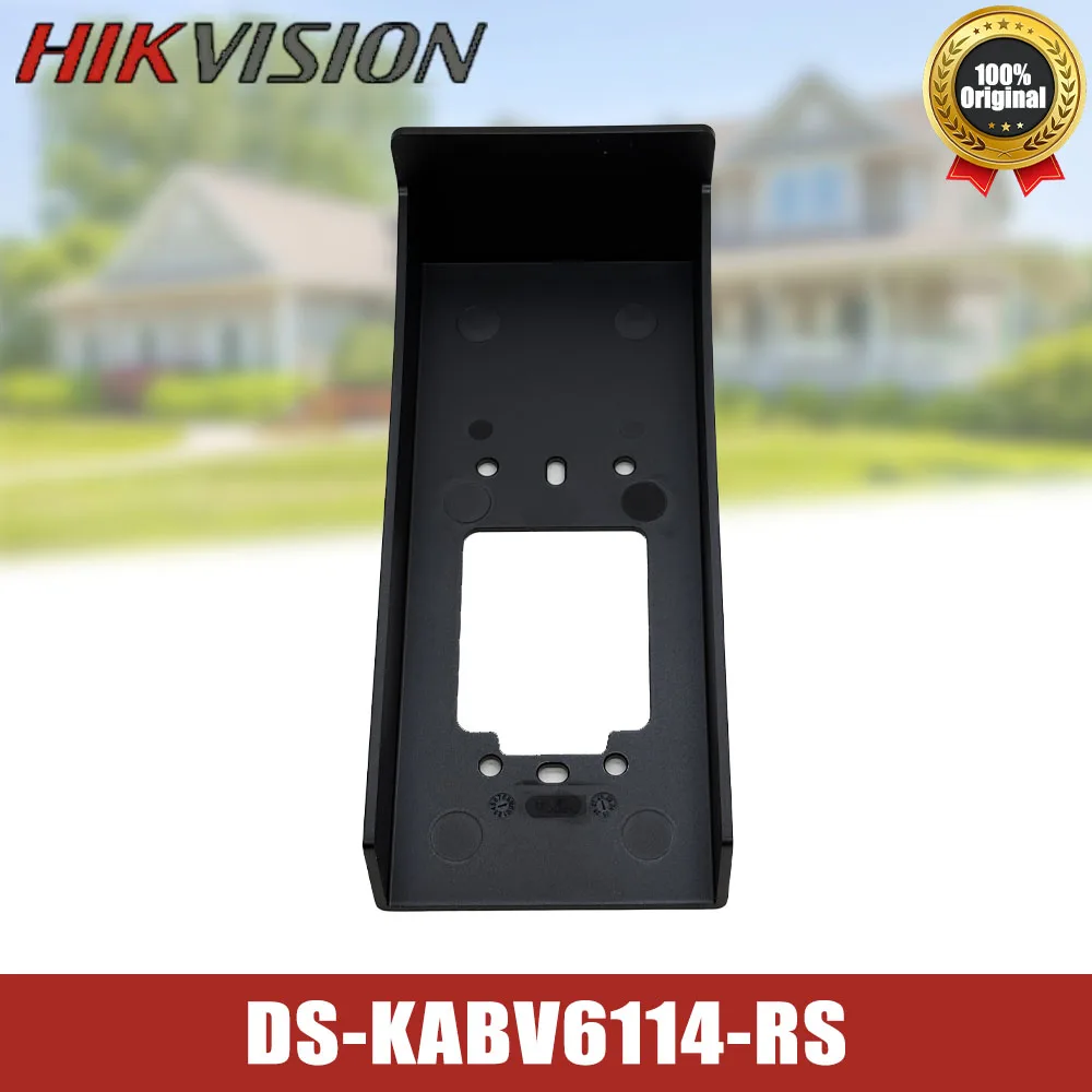 Оригинальный настенный кронштейн Hikvision DS-KABV6114-RS с защитой от дождя для DS-KV6124-WBE1