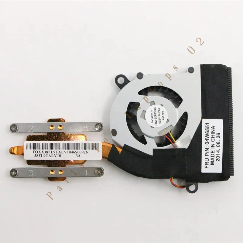 P 04W6551 04W2215 Новый оригинальный охлаждающий вентилятор процессора с радиатором для ноутбуков Lenovo ThinkPad X121E X130E E120 E125