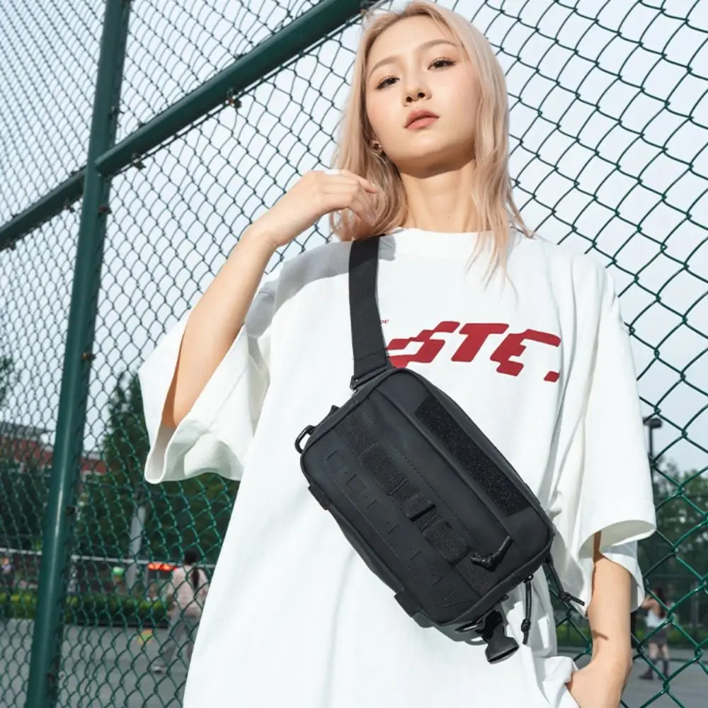 Verstelbare hardloopvestrugzakken Nylon Lichtgewicht sportborsttas Duurzaam Campingheuptassen met grote capaciteit Fietsen