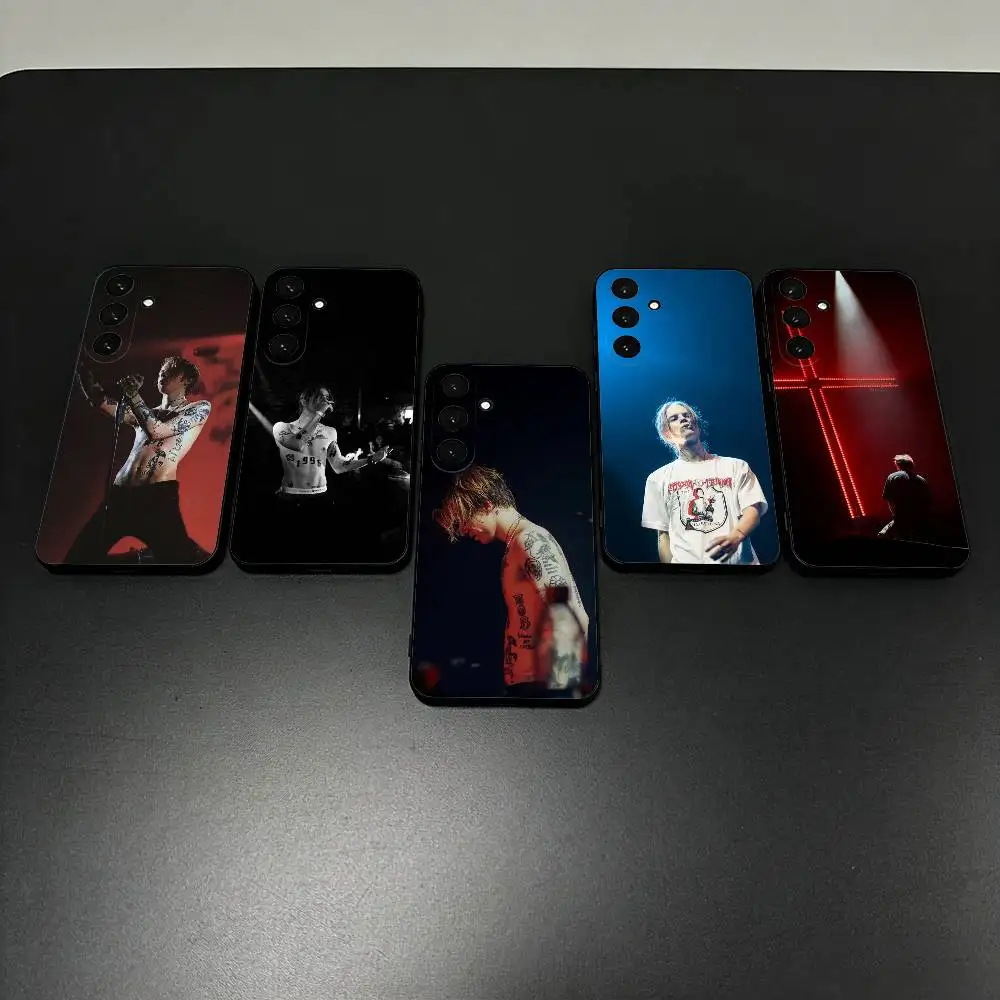 

Cool Pharaoh R-Rapper Phone Case For Samsung Galaxy A73,A72,A71,A70,A53,A52,A51，Black Shell ll