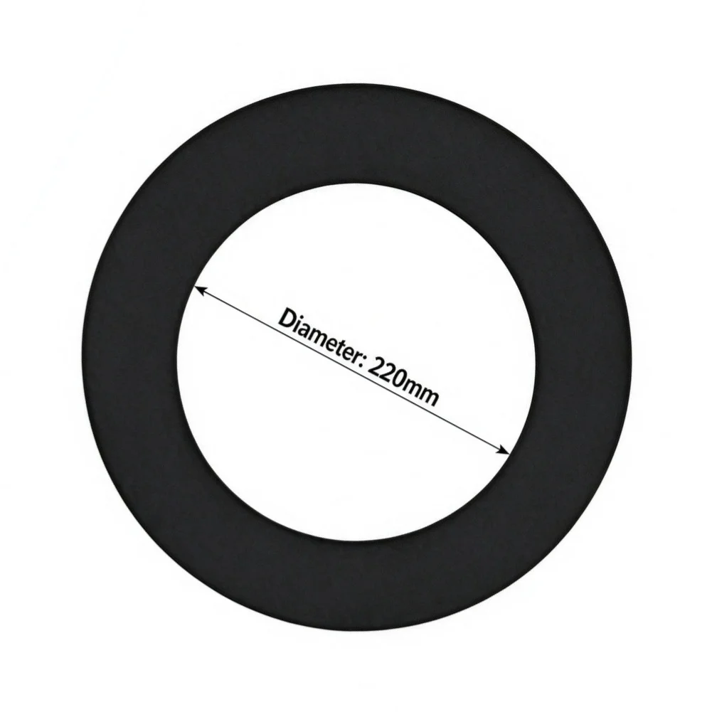 1pc Black Stove Pipe Cover Wall Protection Ring Stylish Wall Decoration For Stoves Fire Pits Stove Pipes Flue Pipes