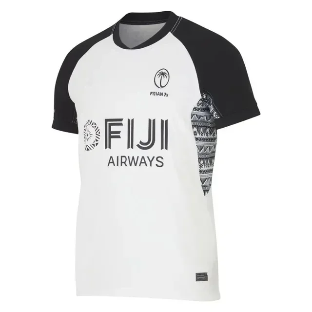 

2024 FIJIAN 7s Home/ Away Rugby Jersey - Mens Size: S-5XL （Print Custom Name Number）Top Quality