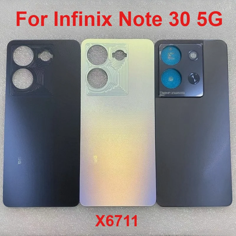 Back Cover : Best Replacement For Tecno Infinix Note 30 5G Note30 X6711 - Quality,Perfect Fit New Housing Back screen
