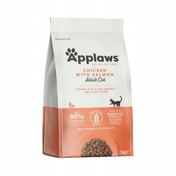 APPLAWS CAT Pollo y Salmón-Pollo Salmón 7,5 kg