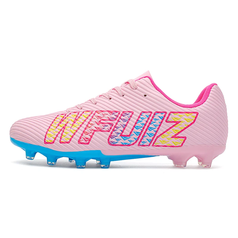 Latest Style  Studded Football Boots Non-slip Wear Resistant Unisex Athletic Sneakers
