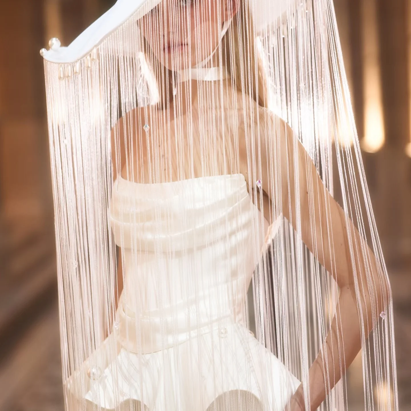 elegant-long-tassel-hat-for-fashion-shows-street-snap-performances-model-costume-luxury-lady's-gift-hat-versatile-all-seasons