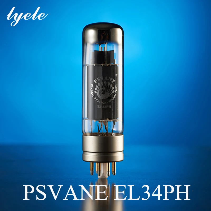 

PSVANE 1:1 Re-engraved Aluminum Block EL34PH Vacuum Tube for Tube Amplifier Hifi Amplifier Precision Pairing Free Shipping