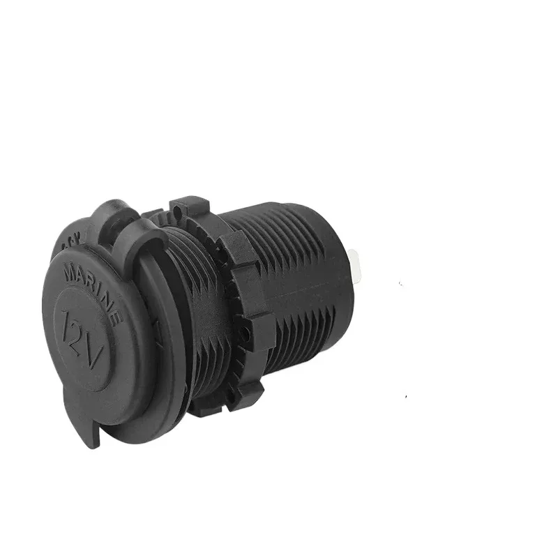 Car cigarette lighter socket 12V-24V waterproof plug, marine yacht, motorcycle, truck RV ATV power socket adapter, wireless no l