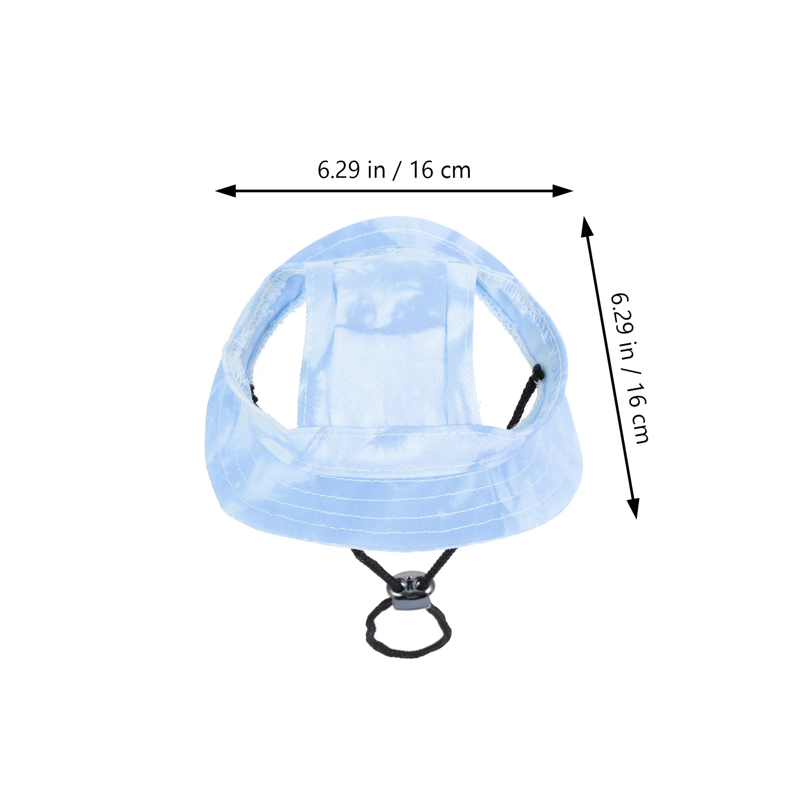 

Puppy Sun Caps Soft Breathable Dog Hat for Summer Outdoor Activities Stylish Adjustable Pet Head Decor Accessory