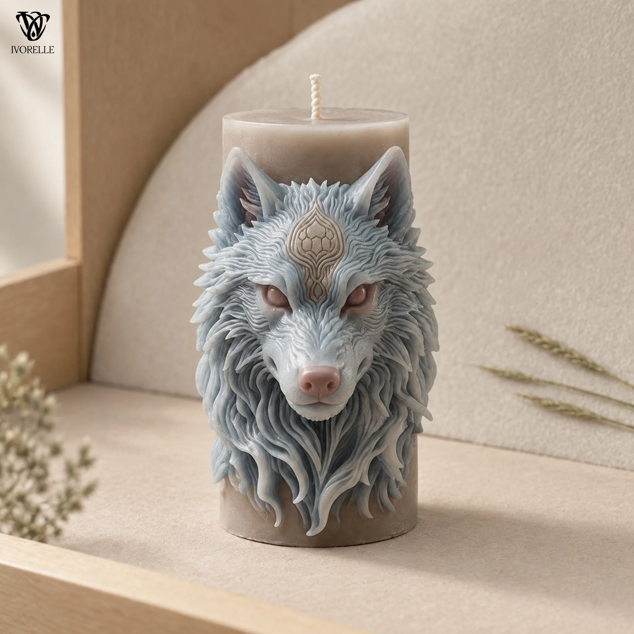 IVORELLE Wolf Head Silicone Ca - đánh giá và giá Soap Making Utensils