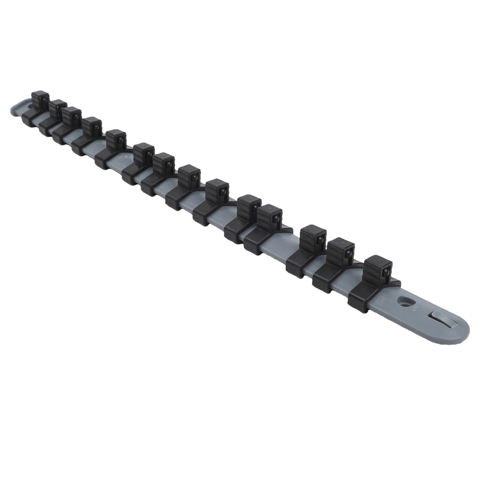 1pcs 350mm Socket Storage Rack Socket Organizer Tray Socket Rail 1/4in 3/8in 1/2in Socket Rack Holder Hand Tools