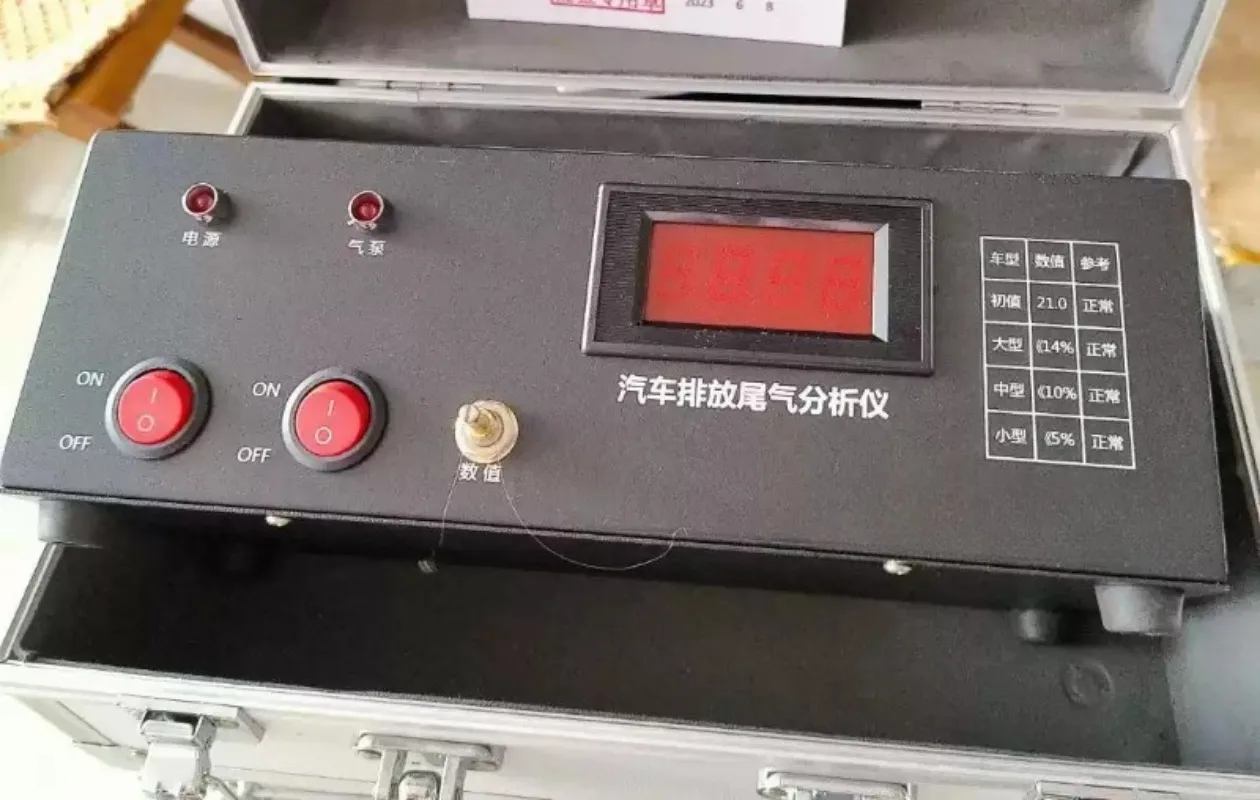 For Automotive Exhaust Gas Detection Analyzer Professional Vehicle Emission Testing Equipment