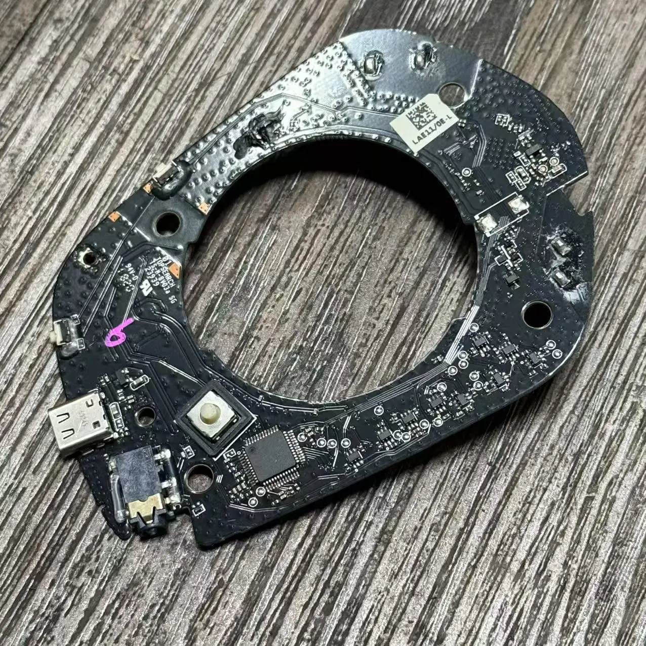 Oryginalna część zamienna do słuchawek do gier Logitech G733 wymiana PCB płyta główna ładowarka części naprawcze nauszniki — zdjęcie produktu 2