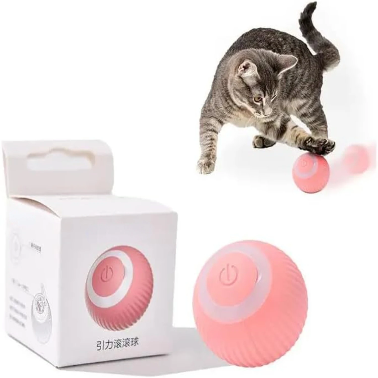 

Fun and durable interactive pet toy to keep active pets of all sizes entertained for hours on end