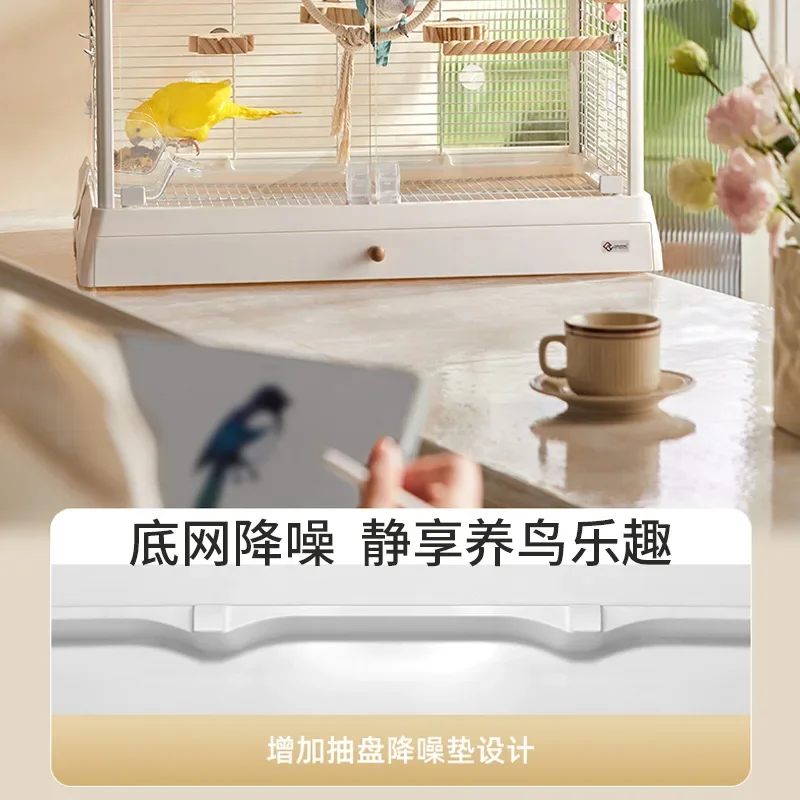 Xuanfeng Tiger Parrot Pearl Cage Bird Cage King Villa