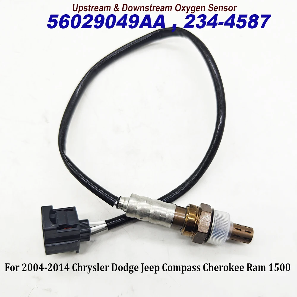 NEW Upstream & Downstream Oxygen Sensor 56029049AA 234-4587 68144248AA for 2004-2014 Chrysler Dodge Jeep Ram High Quality