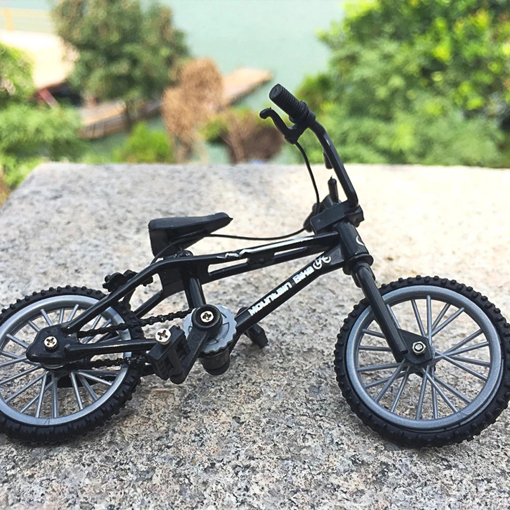 Simulation High quality Spare Tire Alloy Model Toys Mini Finger Bike Finger Bmx Bike BMX Bicycle Mini Bike